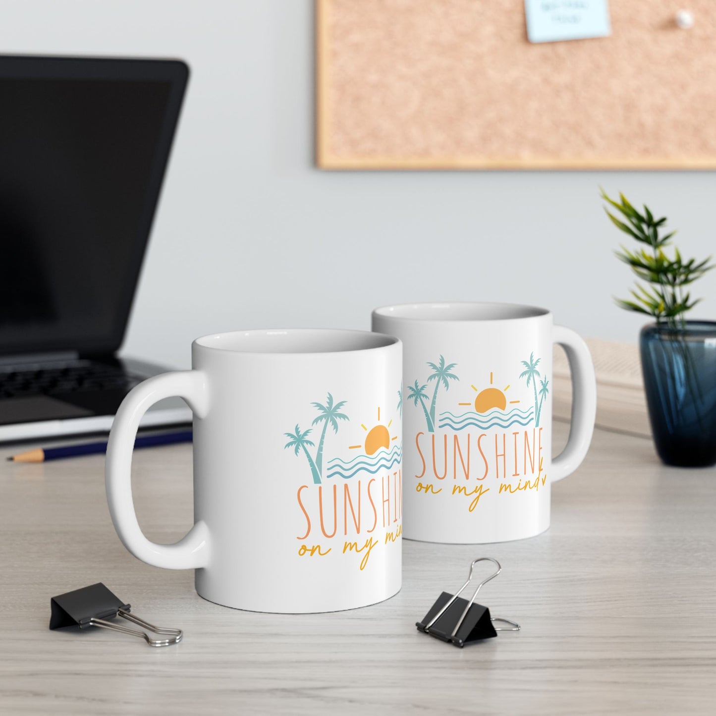 Personalized 11oz  Ceramic Mug, Holiday Gift for Coffee Lovers, Festive Tea Cup, Winter Decorations